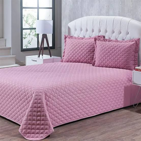 COLCHA ULTRASSONICA SICILIA 2,40 X 2,60 QUEEN ROSA ANTIGO/UNICO-7908773739185